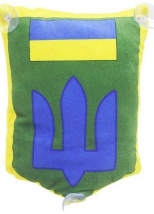 Подушка с принтом №4 "герб украины"