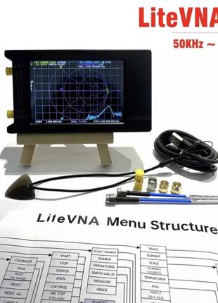 Векторный анализатор HF, VHF, UHF, антенны LiteVNA-64