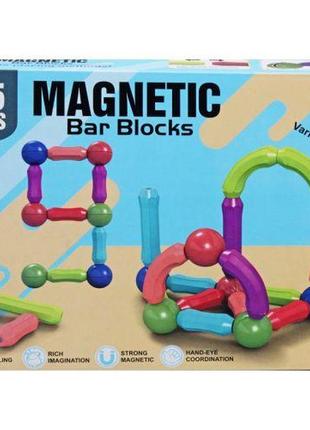 Конструктор магнитный "magnetic sticks", 25 дет.