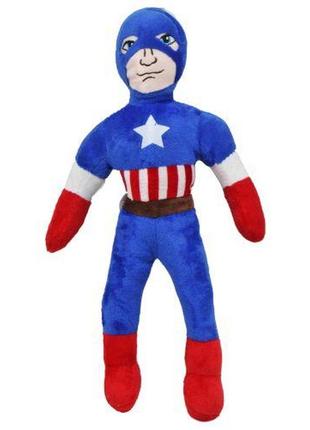 Мягкая игрушка "супергерои: капитан америка" (37 см)