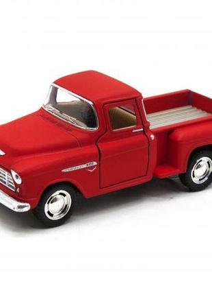 Машинка kinsmart "chevy stepside pick-up" (красная)