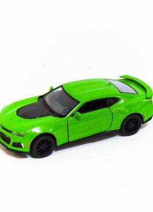 Машинка kinsmart "camaro zl1" (зеленая)