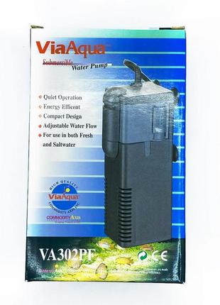 Внутренний фильтр для аквариума viaaqua va-302pf