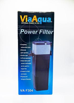 Внутренний фильтр для аквариума viaaqua va-f304