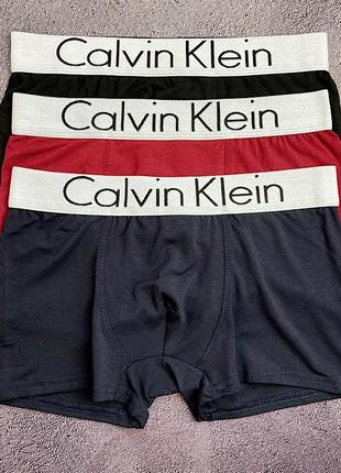 Подарочный набор боксеров трусы-шорты из 3 шт calvin klein mod...