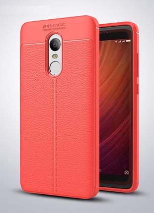 Чехол soft tpu для Xiaomi Redmi 4X красный очень прочный