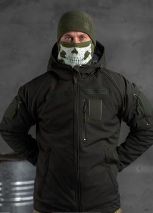 Зимова куртка олива omni-heat