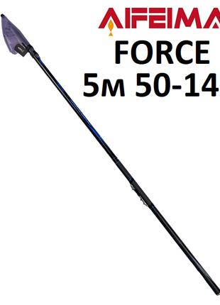 Вудка болонська Feima Force 5м (50-140г) карбонова з кільцями ...