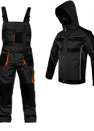 Утепленный комплект куртка-жилетка и комбинезон CLASSIC