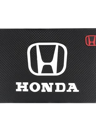Коврик для торпеды антискользящий с логотипом Honda