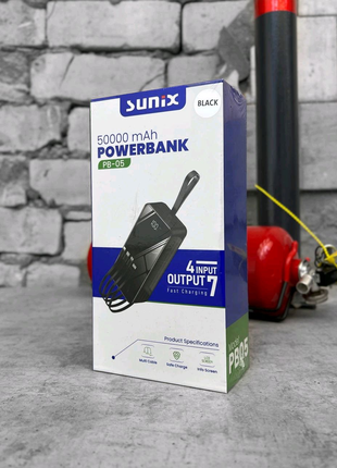 Повербанк Power Bank Sunix 50000 mAh