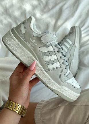 Кроссовки adidas forum grey