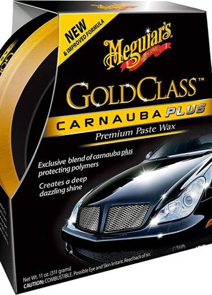 Твердый воск с карнаубой Meguiar`s Gold Class Carnauba Plus Pa...