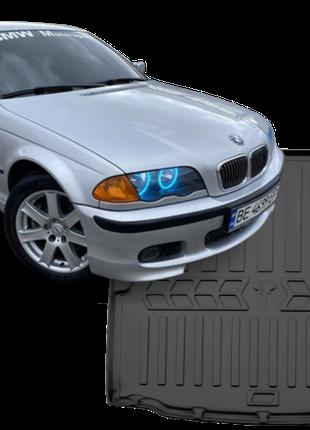 Коврик Багажника BMW 3 (Е46) (1998-2006) Седан c бортом ТЕП