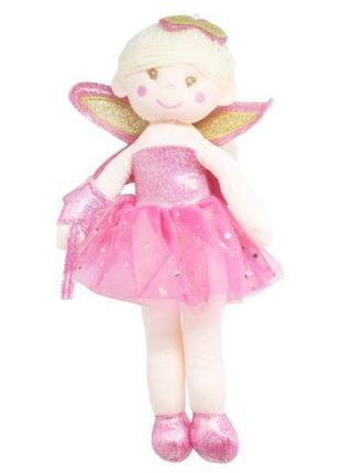 Мягкая кукла "фея", розовая