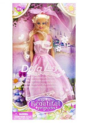 Кукла невеста "defa lucy" (в розовом платье)