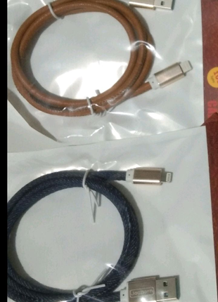 Кабель для айфону зарядний lightning iPhone charger cable