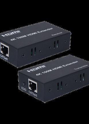 Удлинитель HDMI по витой паре GV-100-HDMI-RG45 4K