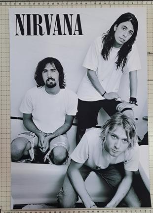 Постер Nirvana Нирвана А3