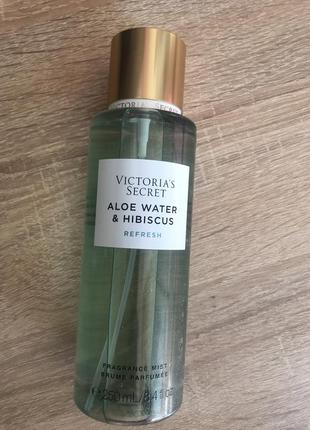 Парфумований спрей для тіла aloe water & hibiscus victoria's s...