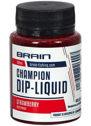 Дип-ликвид Brain Champion Strawberry (клубника) 100ml
