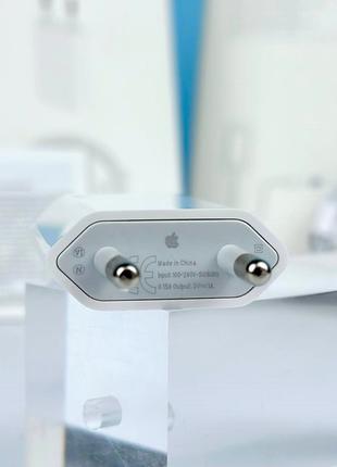 Сетевое зарядное устройство для Apple iPhone 5W USB + кабель U...