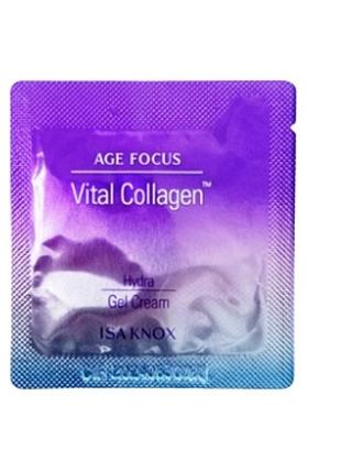 Isa knox age focus vital collagen hydra gel cream 1ml антивозр...