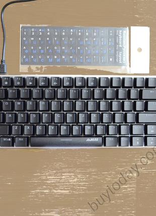 Ігрова клавіатура Ajazz AK33 black