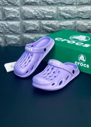 Супер яркие женские кроксы crocs шлёпанцы крокс