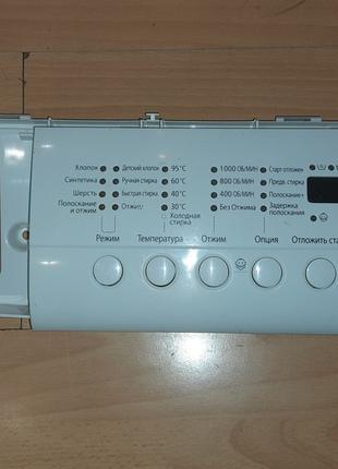 Модуль Панель индикации управления стиральной машины Samsung W...