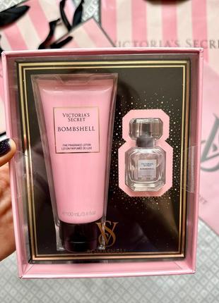 Набор подарочный victoria's secret виктория сикрет bombshell mini