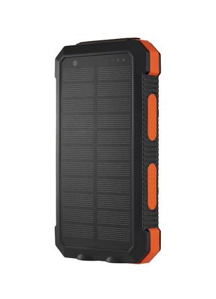 Пауэрбанк универсальная батарея PowerBank с солнечной панелью ...