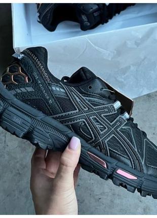 Мужские кроссовки Asics Tiger Gel-Kahana 8 Black Rose Gold, че...