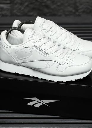 Мужские кроссовки reebok classic (білі)