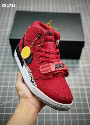 Мужские кроссовки nike jordan legacy 312 (червоні)