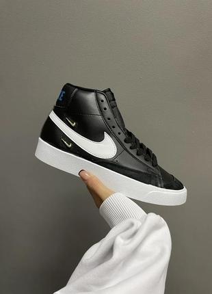 Кроссовки nike blazer mid ‘77 “metallic swoosh” black