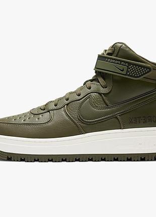 Чоловічі кросівки nike air force 1 high gore-tex green