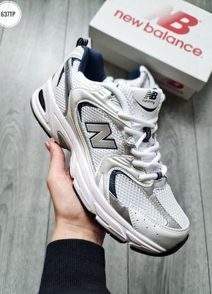 Кроссовки new balance  530 abzorb  white/blue