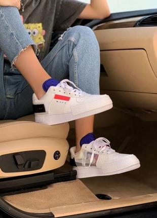 Женские кроссовки nike air force 1 type n.354 white