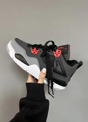 Кроссовки nike air jordan retro 4 « infrared » premium