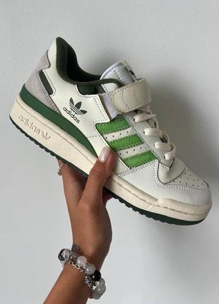 Кроссовки adidas forum 84 low green