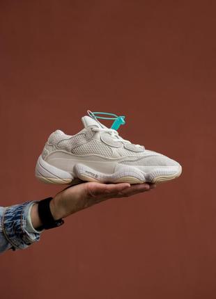 Кроссовки adidas yeezy boost 500 “bone white”