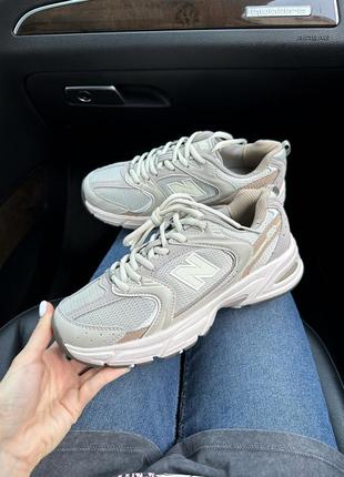 Женские кроссовки new balance 530 beige