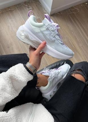 Кроссовки nike air max 2021 white pure violet