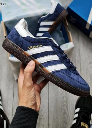 Мужские кроссовки adidas spezial handball (сині)