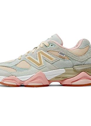 Кроссовки new balance 9060 joe freshgoods grey pink