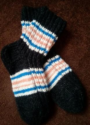 Вязанные мужские носки