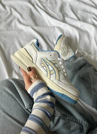 Кроссовки asics ex89 white blue