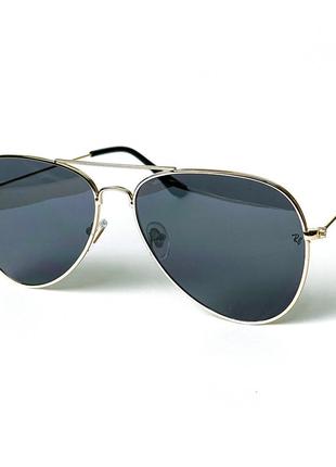 Мужские солнцезащитные очки авиаторы ray ban aviator рей бэн р...