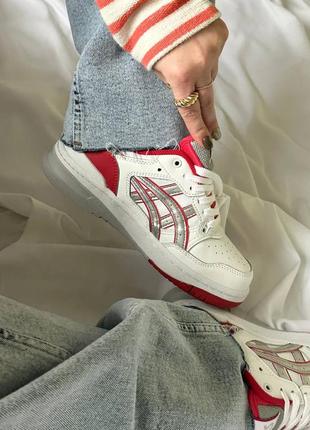 Кроссовки asics ex89 white red